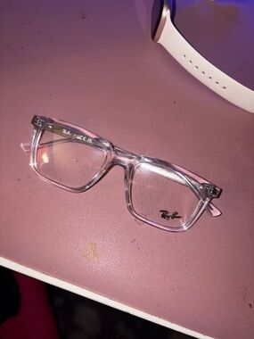 Ray-Ban Clear Transparent Square Frames